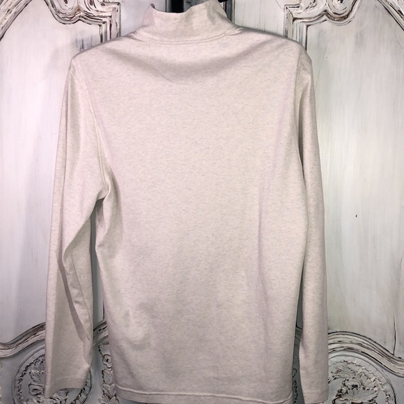 Men’s Tasso Elba Supima 100% Cotton 1/4 Zip Long Sleeve Lightweight Sweatshirt - Picture 6 of 8